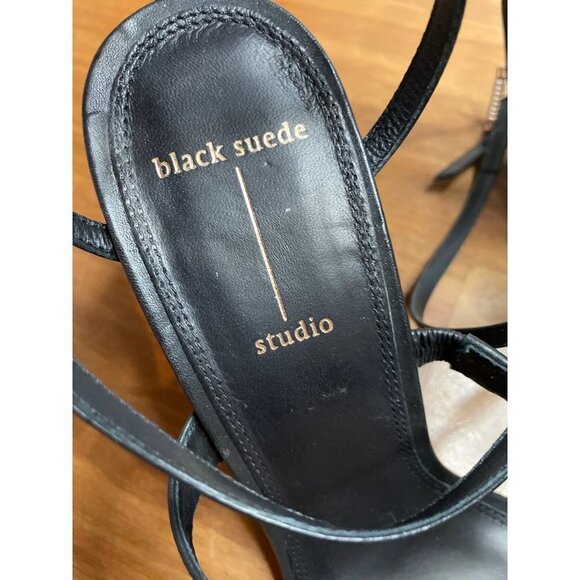 BLACK SUEDE STUDIO x REVOLVE Livia Sandal in Black 41 10 - Picture 7 of 10